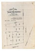 D. J. Skelton 1892, North Cambridge 1890c Survey Plans